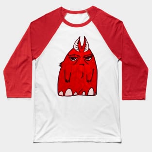 Little Red Monster Baseball T-Shirt